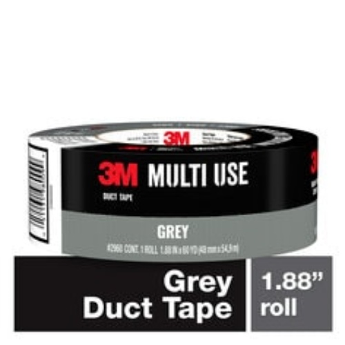 3M 7100214360 - 3M Multi-Use Duct Tape 2960-A 1.88 in x 60 yd (48.0 mm x 54.8 m) 24 rls/cs