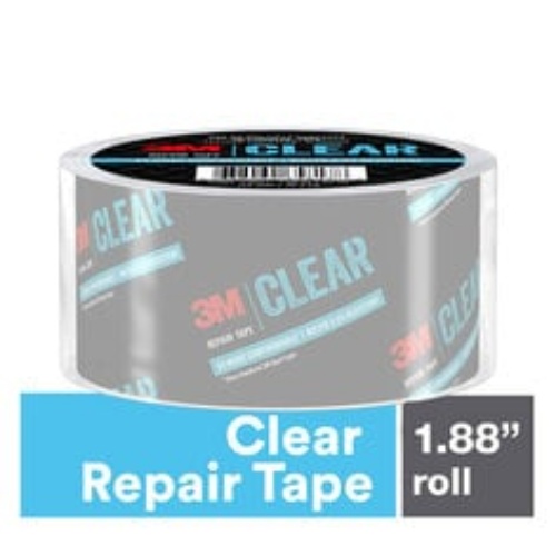 3M 7100214933 - 3M Clear Repair Tape RT-CL60, 1.88 in x 20 yd (48 mm x 18.2 m), 6 rls/cs