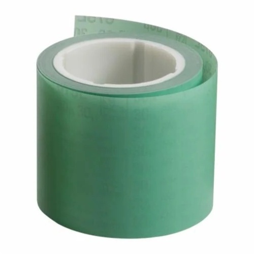 3M 7100224021 - 3M Diamond Microfinishing Film Roll 675L, 30 Mic, 8 in x 25 ft x 3 in (203.2mmx7.5m), ASO, 6ft Leaders Both Ends