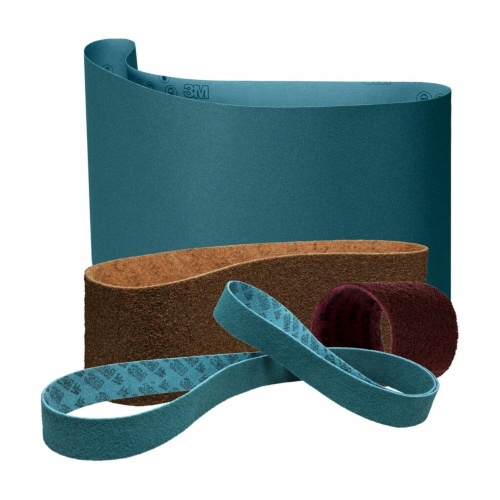3M 7100236437 - 3M Scotch-Brite™ Surface Conditioning Scrim Backed Belt, SC-BS, A/O Medium, 3-1/2 in x 15-1/2 in