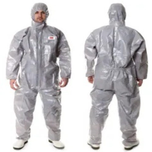 3M 7100256079 - 3M™ Chemical Protective Coverall 4570, Grey, Type 3/4/5/6, 3XL, 12 Each/Case