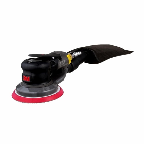 3M 7100264069 - 3M Xtract™ Pneumatic Random Orbital Sander, 88948, 5 in, Self-Generated Vacuum, 3/8 in Orbit