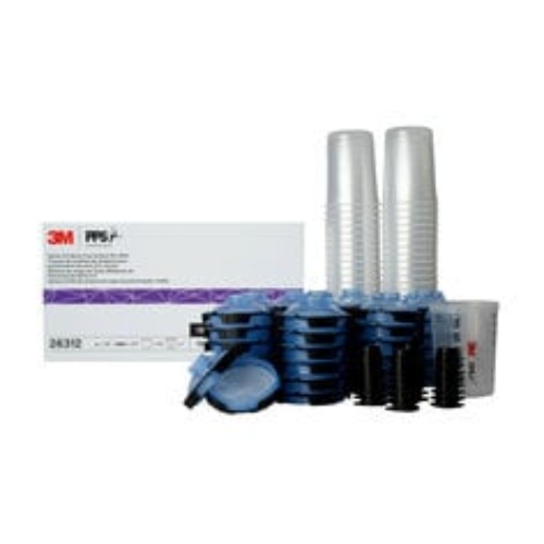 3M 7100284627 - 3M PPS™ Series 2.0 Spray Cup System Kit 26312, Midi (13.5 oz, 400 mL), 125 Micron Filter