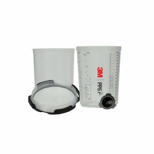 3M 7100297030 - 3M PPS™ Series 2.0 Spray Cup System Kit 26024, Large (28 fl oz, 850 mL), 200 Micron Filter