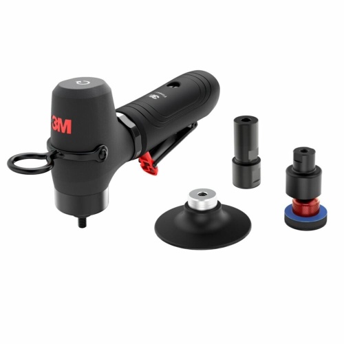 3M 7100307279 - 3M Finesse-it™ Pneumatic Buffer Tool Kit, plus 1-1/4 in (32mm) Random Orbital sander attachment, 65995, 3 in (76 mm)
