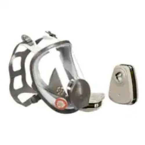 3M 7100308957 - 3M™ Odor/Particulate Multipurpose Reusable Respirator 65021H1-DC, OV/P100, Mdm, 1-Fcpc and 1-pr of 60921 Crtrdg/Fltr