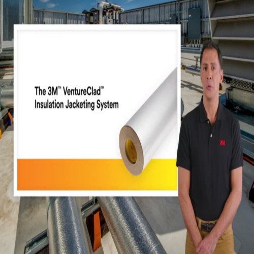 3M 7100311664 - 3M™ Ventureclad™ Enhanced Metal Jacketing 1577, CW-EMJ, 46 in X 25 yd, 1 Roll/Case
