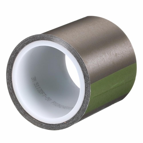 3M 7100313596 - 3M Electrically Conductive Double-Sided Tape 5113DFT-50, Grey, 105 mm x 10 m