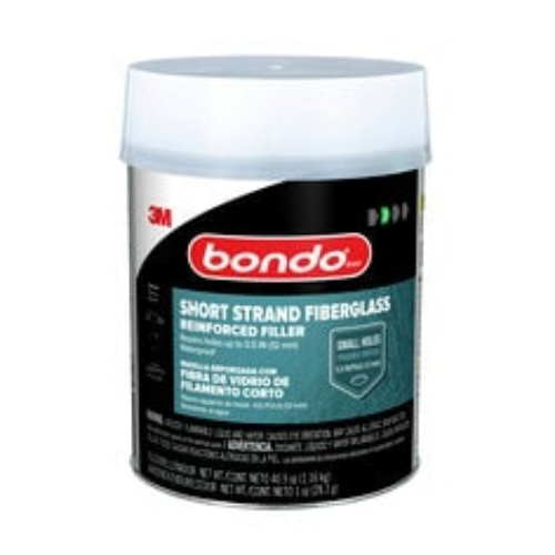 3M 7100314601 - 3M Bondo® Short Strand Fiberglass Reinforced Filler SS-QT-ES, 2.56 lb/1.16kg