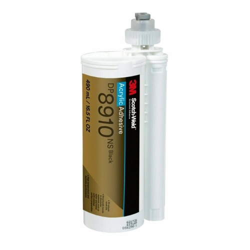 3M 7100314796 - 3M Scotch-Weld™ Acrylic Adhesive DP8910NS, Black, 45 mL Duo-Pak