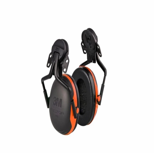 3M 7100315259 - 3M™ PELTOR™ Helmet Attached Earmuffs X1P5E-OR, Electrically Insulated, 10/Case