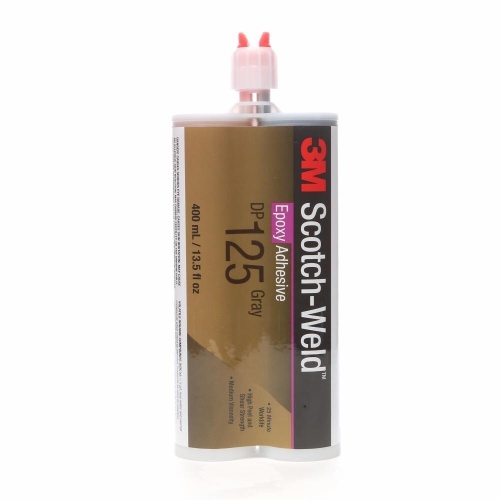 3M 7100320278 - 3M Scotch-Weld™ Epoxy Adhesive DP125, Gray, 48.5 mL Duo-Pak