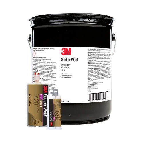 3M 7100320459 - 3M Scotch-Weld™ Epoxy Adhesive DP420, Off-White, 50 mL Duo-Pak