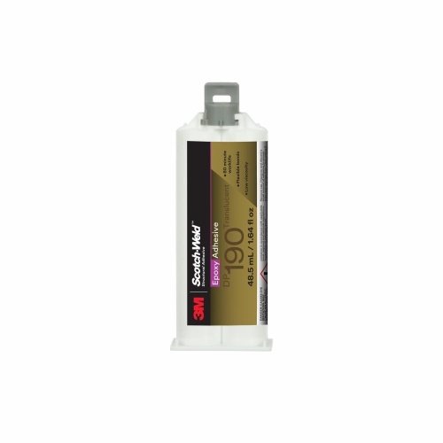 3M 7100320603 - 3M Scotch-Weld™ Epoxy Adhesive DP190, Translucent, 48.5mL Duo-Pak