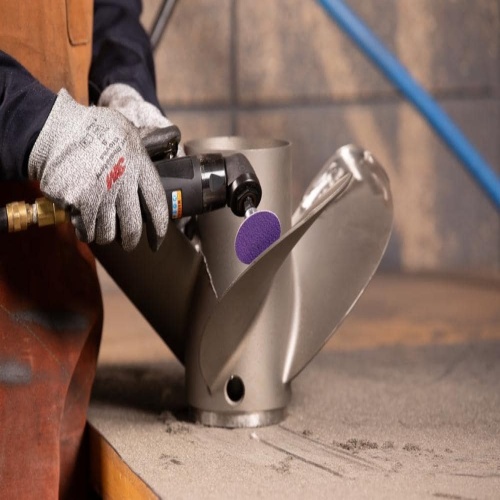 3M 7100331727 - 3M™ Cubitron™ 3 Roloc™ Durable Edge Disc 1184F, 36+ YF-weight, TR, Purple, 2 in, Die R200P, 50/Carton, 200 ea/Case