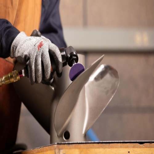 3M 7100331732 - 3M™ Cubitron™ 3 Roloc™ Durable Edge Disc 1184F, 60+ YF-weight, TSM, Purple, 2 in, Die RS200PM, 50/Carton, 200 ea/Case
