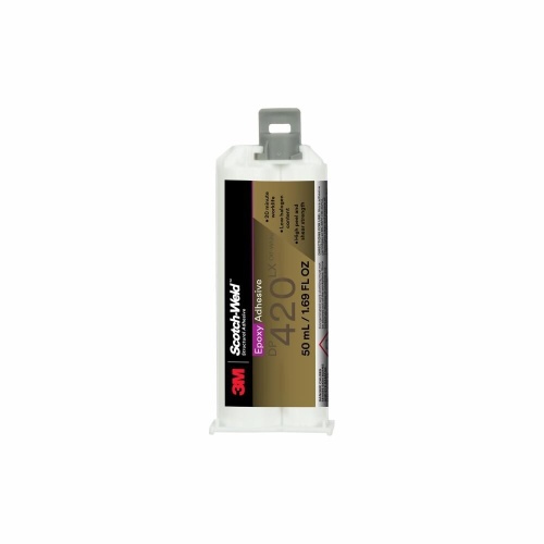 3M 7100334138 - 3M™ Scotch-Weld™Epoxy Adhesive DP420LX, Off-White, 50 mL Duo-Pak, 24/Case