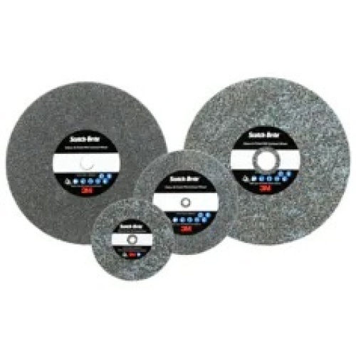 3M 7100349920 - Scotch-Brite™ Deburr & Finish PRO Unitized Wheel, DP-UW, 9C Extra Coarse+, 1 in x 1 in x 1/4 in, 50 ea/Case