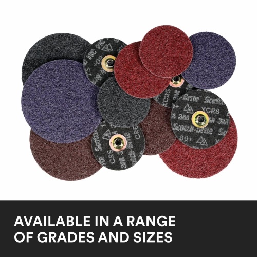 3M 7100358888 - Scotch-Brite™ Precision Heavy Duty Surface Conditioning TN Quick Change Disc, HD-DN, Coarse 120+, 4-1/2 in, 50 ea/Case