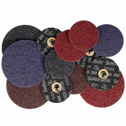 3M 7100358901 - Scotch-Brite™ Precision Heavy Duty Surface Conditioning TN Quick Change Disc, HD-DN, Extra Coarse 80+, 7 in, 25 ea/Case