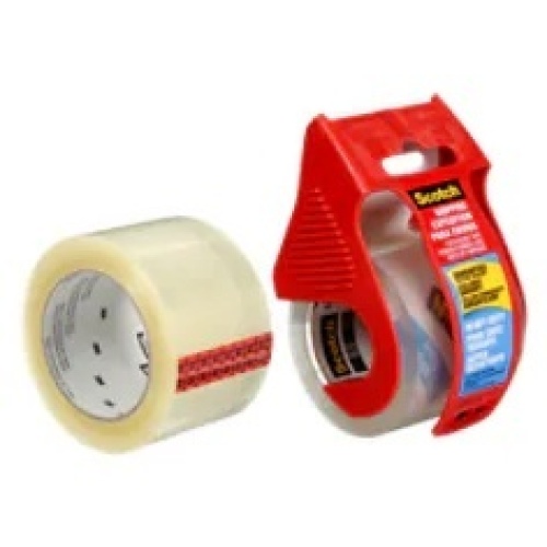 3M 7100374661 - Scotch® Secure Seal PLUS Packaging Tape 3255-12CC, 1.88 in 54.6 yd (48 mm x 50 m)