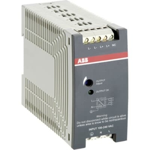 NEW ABB 1SVR427032R0000 POWER SUPPLY CP-E 24/2.5 100-240VAC IN 24VDC/2.5A OUT