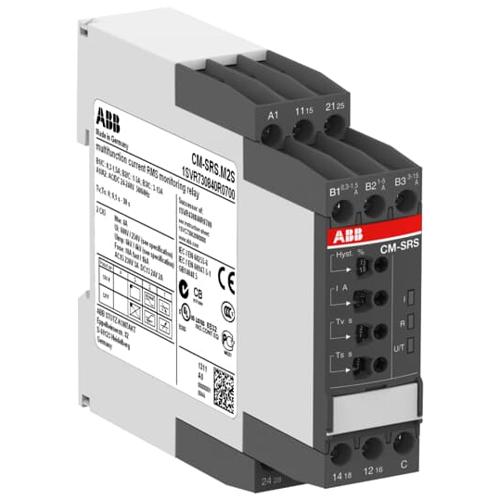 ABB 1SVR730840R0600 CM-SRS.M1S CURRENT MON. RELAY