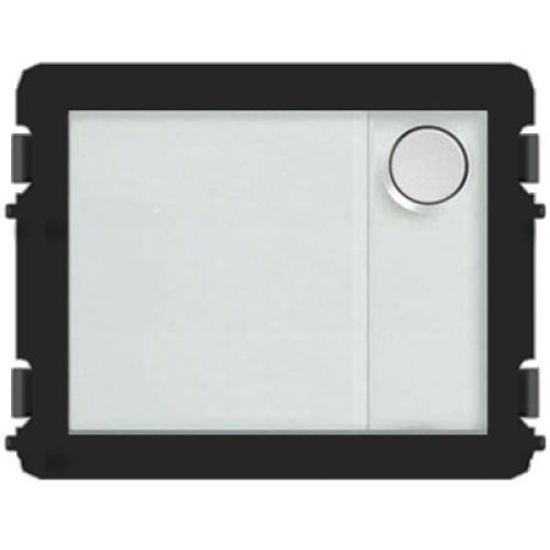 ABB 51011P1 - Pushbutton module, round button, 1 pushbutton, white