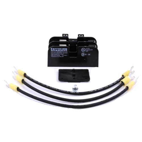 ABB 9T58K0000G48 IP C&C,TOP MT,FUSE BLOCK,(2) CC,(1) 1/4