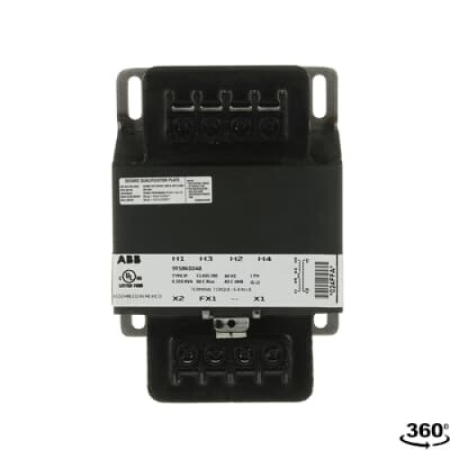 ABB 9T58K0048 Industrial Control Transformer - 1 Phase, 300 VA