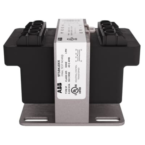 ABB 9T58K3120 Industrial Control Transformer - 1 Phase, 100 VA