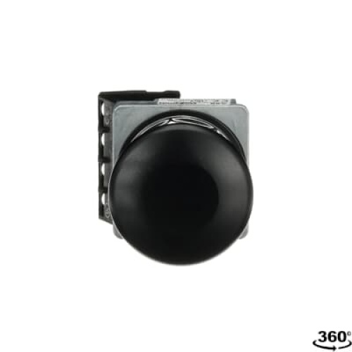 ABB A3PB41-600B-10 - PB,2POS MOMTRY,44MM MSHRM,BLK,1NO