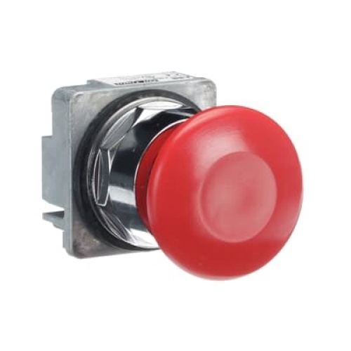 ABB A3PB41-600R-00 - PB,2POS MOMTRY,44MM MSHRM,RED