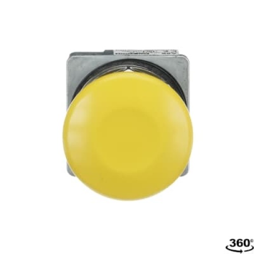 ABB A3PB41-600Y-00 - PB,2POS MOMTRY,44MM MSHRM,YLW