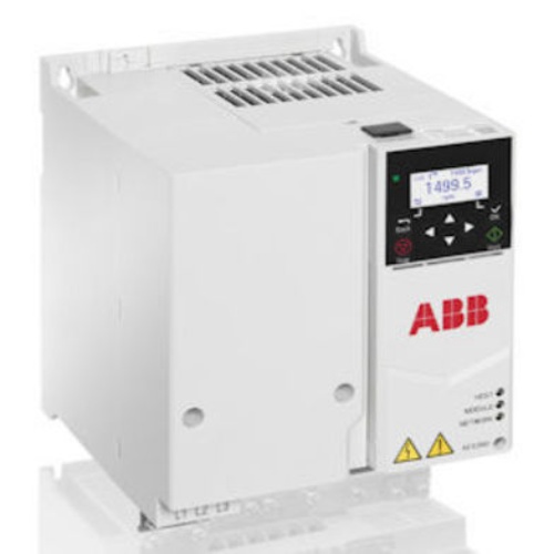 ABB ACS380-040S-12A6-4 Three Phase, 5 HP, 7.6 Amp, 380-480 Volt, IP20, Open