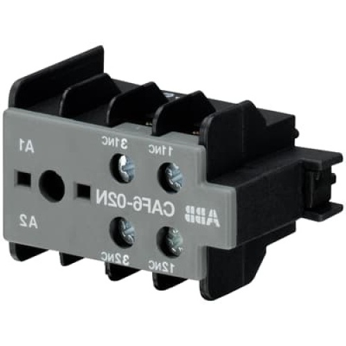 ABB CAF6-02N Auxiliary Contact - 0 NO + 0 NC - Screw Terminals