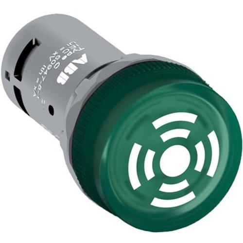 ABB CB1-600G Compact Buzzer - Continuous sound with continuous light - Green - Illuminated