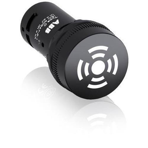ABB CB1-621B Compact Buzzer - Continuous sound without light - Black - Non-illuminated