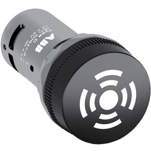 ABB CB1-633B Compact Buzzer - Pulsating sound without light - Black - Non-illuminated