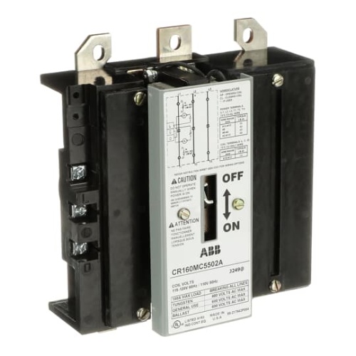 ABB CR160MC7502A - 120 VAC, 200 Amp, 3P, 50/60 Hz