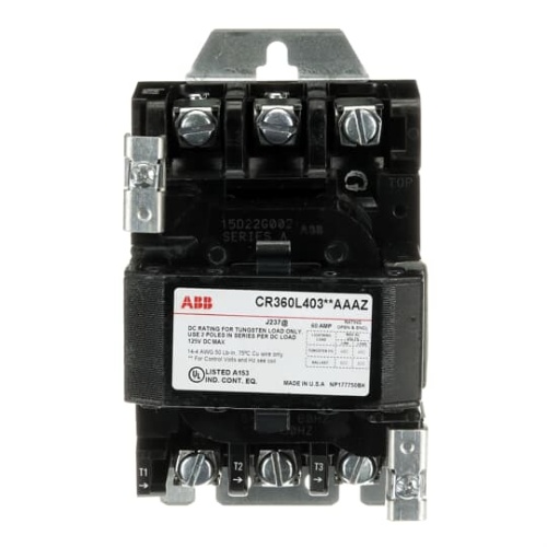 ABB CR360L40302AAAZ - 120 VAC, 60 Amp, 3P, 50/60 Hz