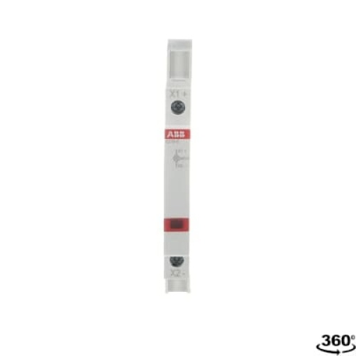 ABB E219-C48 - Indicator Light, 16 A, 12 ... 48 V, 1LED, Red, MW: 0.5