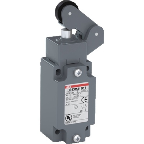 ABB LS45M31B11 - Limit Switch, Polyamide, Roller Lever, 600 V, 40 mm
