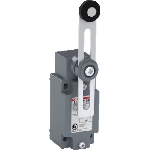 ABB LS45M51B11 - Limit Switch, Polyamide, Roller Lever, 600 V, 40 mm