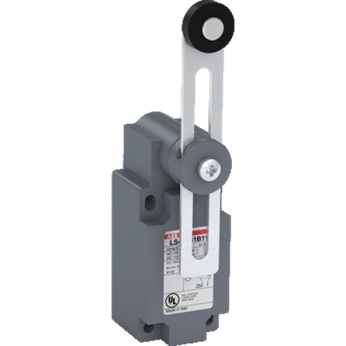 ABB LS45P51B11 - Limit Switch, Polyamide, Roller Lever, 600 V, 40 mm