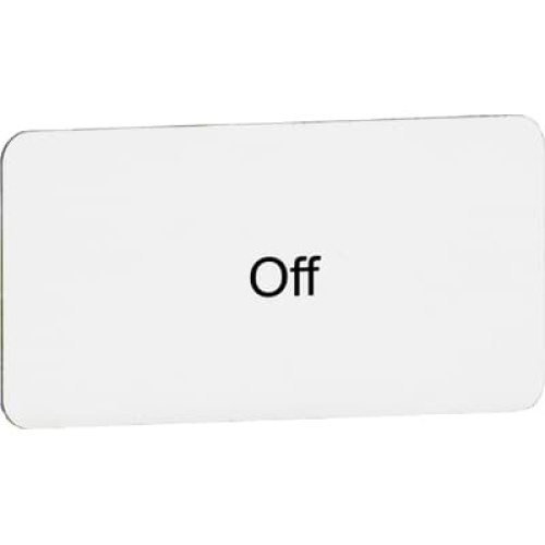 ABB MA6-1039 - Legend Plate