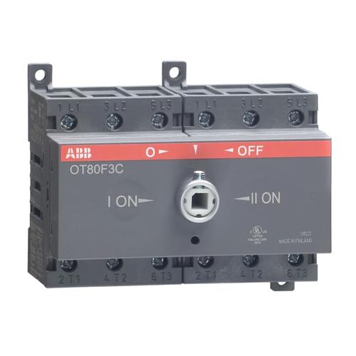 ABB OT80F3C Change-Over Switch - 80 Amp