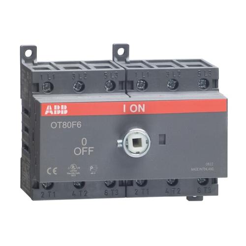 ABB OT80F6 Non-Fusible Disconnect Switch - 80 Amp, 6P
