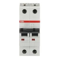 ABB ST202M-Z50 Mini CB - 50 Amp, Two Pole