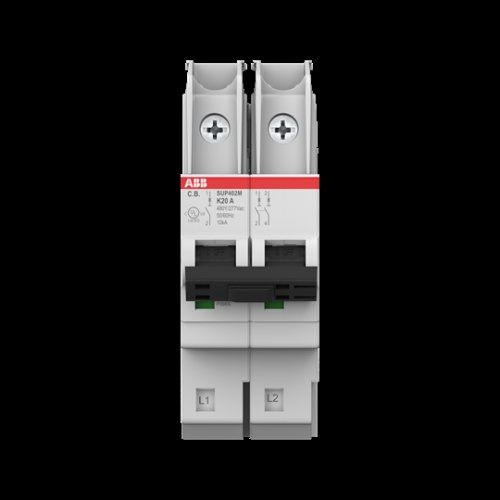 ABB SUP402M-K3 Mini CB - 3 Amp, Two Pole